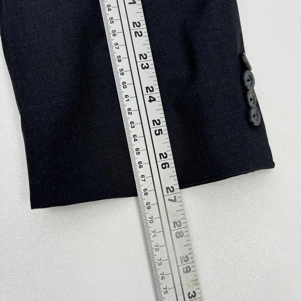J. Hilburn REDA FLEXO Mens 58R Gray Blazer Custom Sport Coat Bespoke Jacket 2023 - Picture 13 of 16